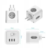 jsver-adapter-gniazdko-rozgaleznik-cube-usb-6w1-stan-nowy-kolor-bialy