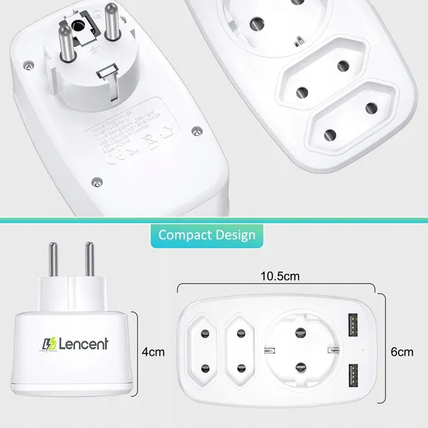 lencent-adapter-do-gniazdka-ladowarka-usb-5w1-liczba-gniazdek-5-szt