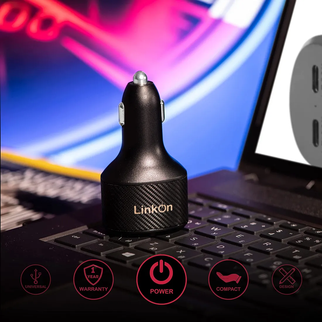 linkon-ladowarka-samochodowa-adapter-130w-usb-c