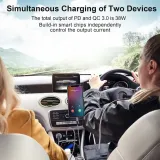 tikalong-ladowarka-samochodowa-adapter-usb-c-38w-stan-nowy