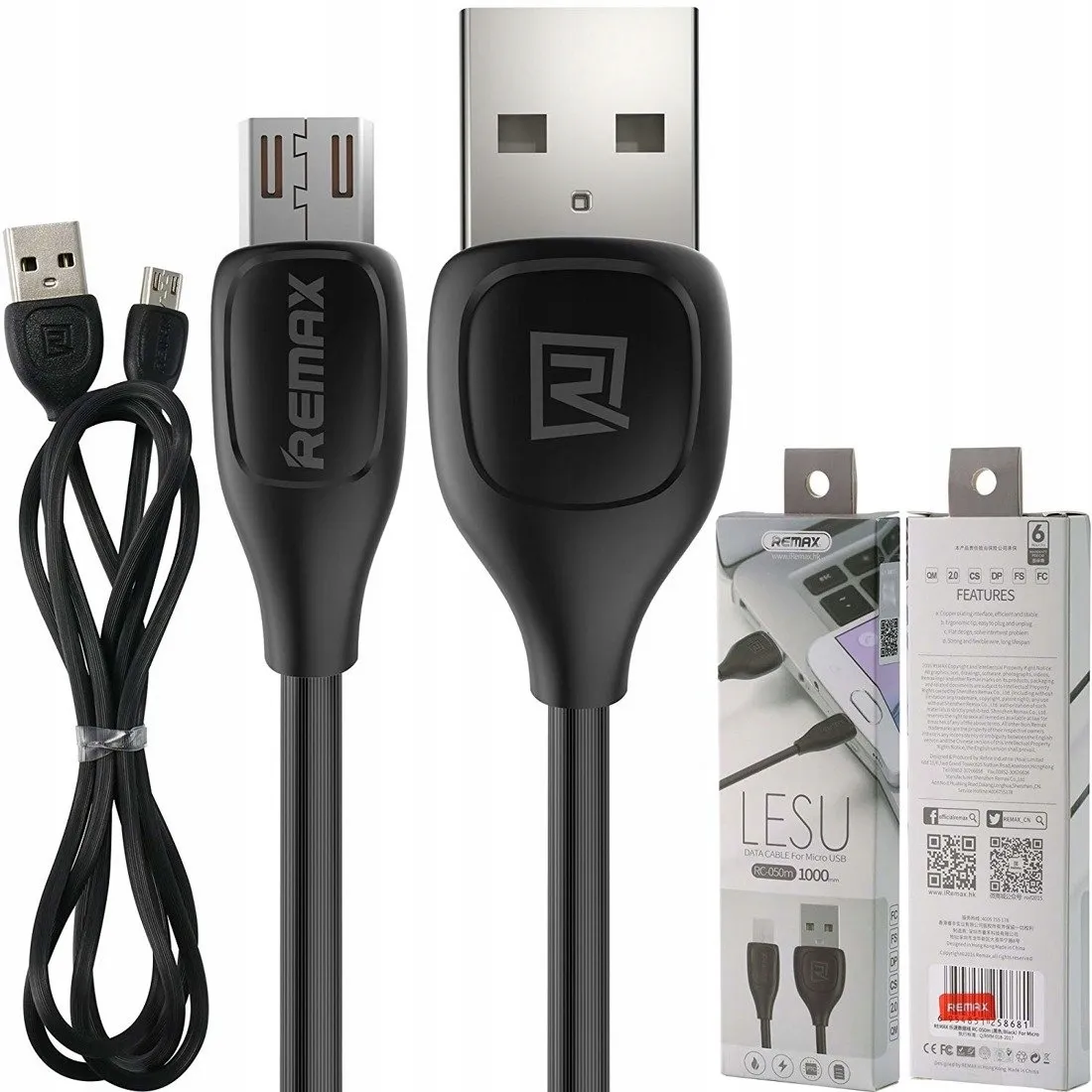 kabel-przewod-micro-usb-12a-1m-stan-nowy
