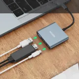 hub-adapter-3w1-usb-c-typ-hdmi-usb-3-0-stan-nowy