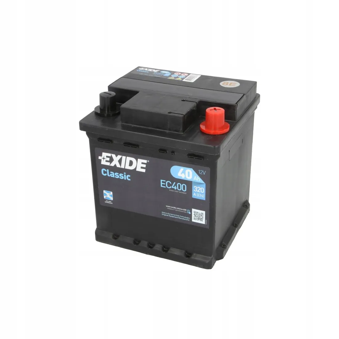 akumulator-exide-classic-40ah-320a-p-stan-nowy