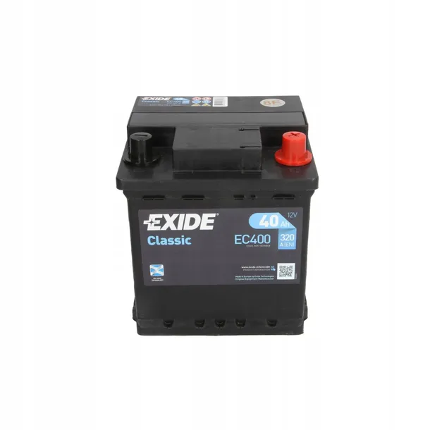 akumulator-exide-classic-40ah-320a-p-stan-nowy