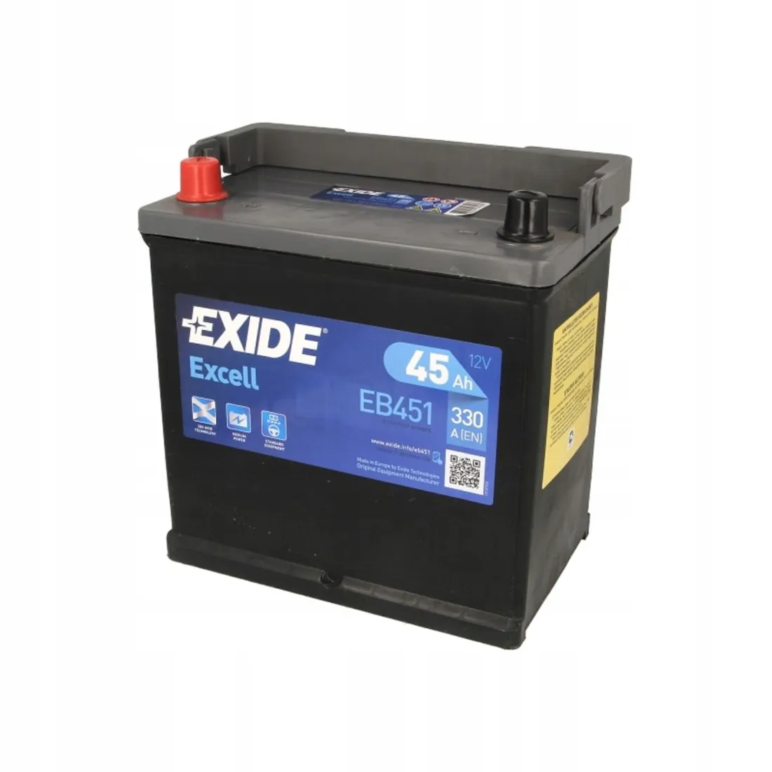 akumulator-exide-excell-45ah-330a-l-stan-nowy
