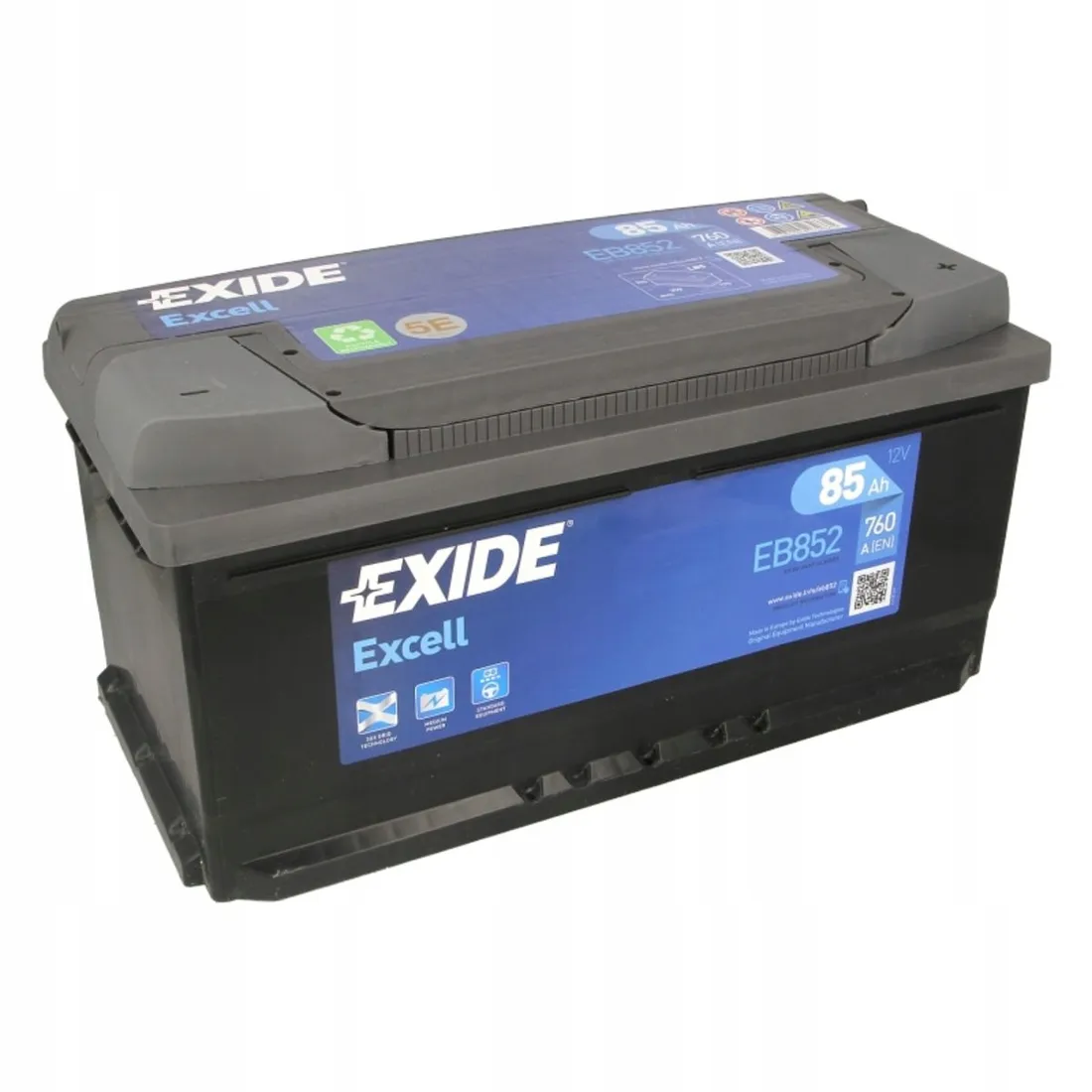 akumulator-exide-excell-85ah-760a-p-stan-nowy