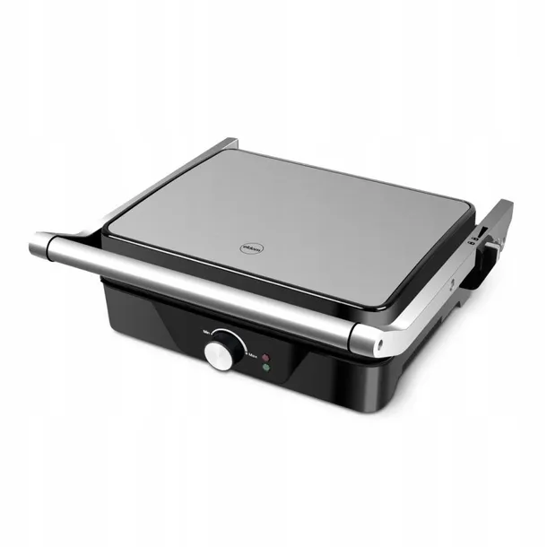 OPIEKACZ TOSTER GRILL DO KANAPEK PANINI ELEKTRYCZNY ROZKŁADANY MOCNY 2000W