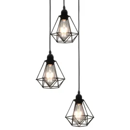 lampa-sufitowa-diamentowe-klosze-czarna-3-zarowki-e27
