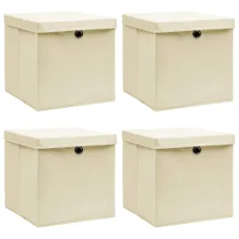 pudla-z-pokrywami-4-szt-kremowe-32x32x32-cm-tkanina