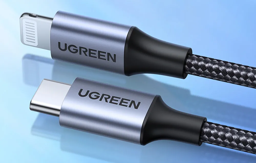 kabel-lightning-do-usb-c-ugreen-pd-3a-us304-1-5m