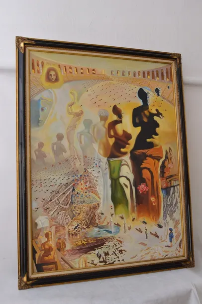 obraz-na-plotnie-narodziny-wenus-abstrakcja