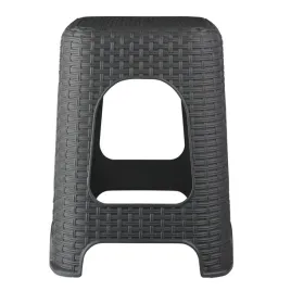 taboret-stolek-plastikowy-bentom-rattan-grafitowy