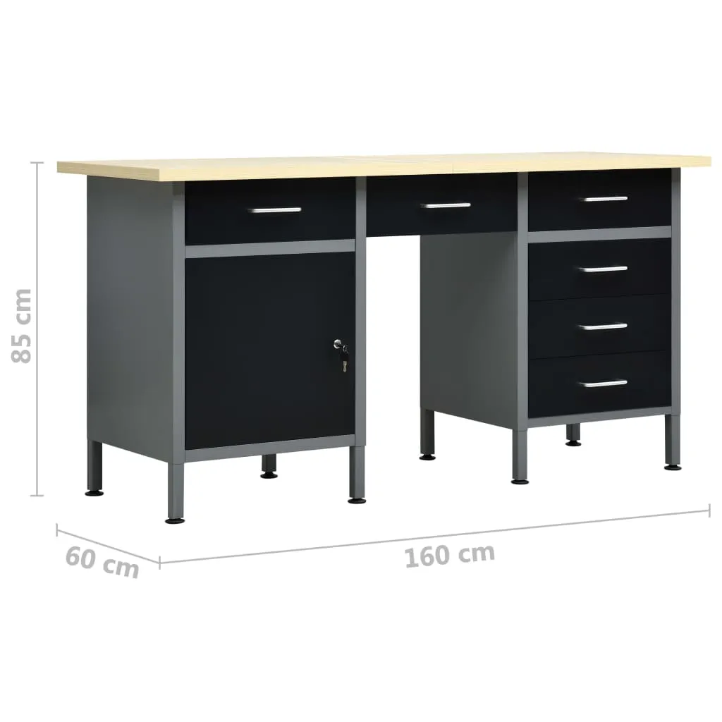 stol-roboczy-z-4-panelami-sciennymi-stan-nowy