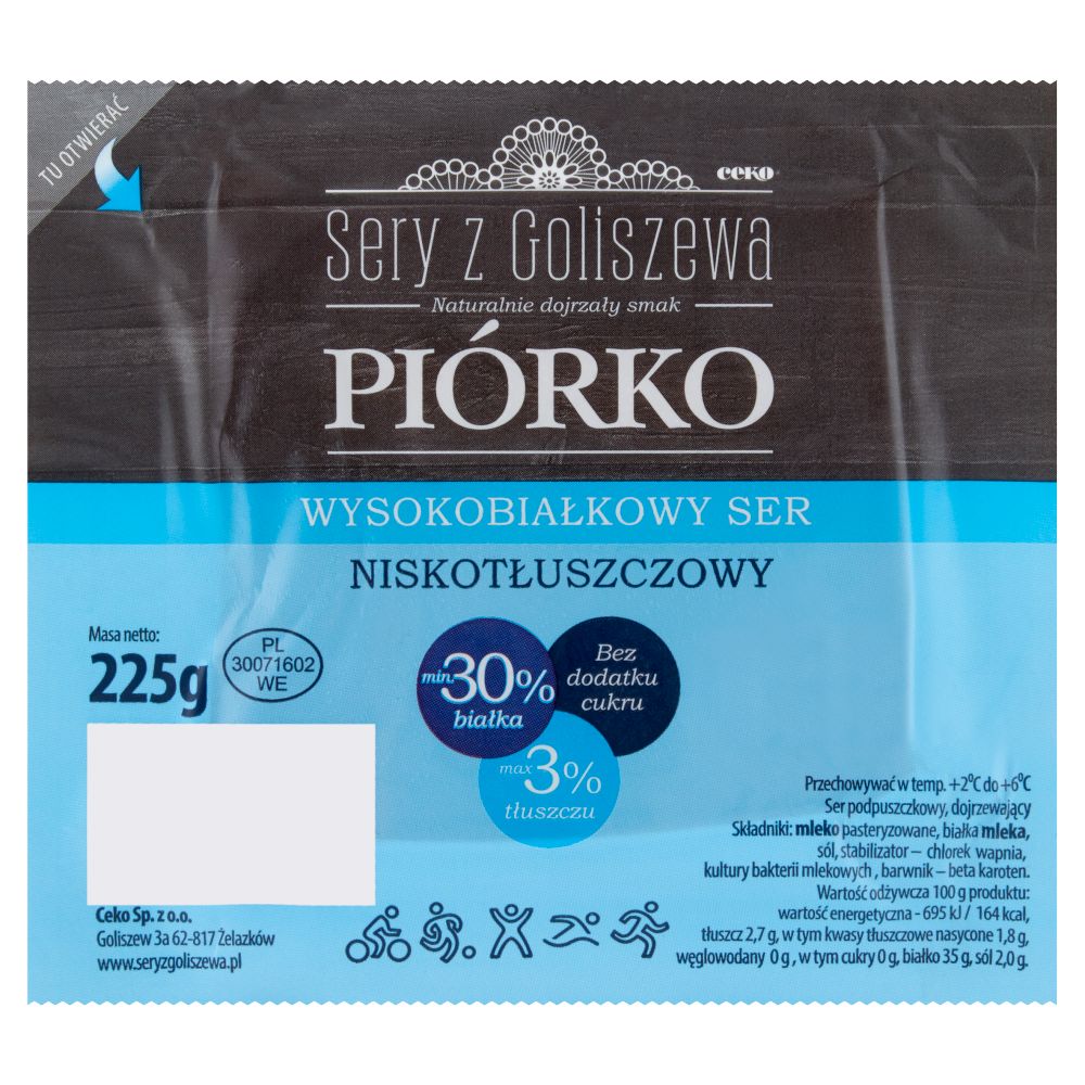 Sery Z Goliszewa Ser Piórko 225 G Erlipl 4110