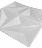 panele-scienne-biale-kasetony-3d-szmaragd-1m2-material-tworzywo-sztuczne