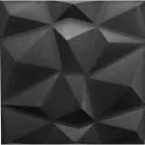 panele-scienne-czarne-kasetony-3d-diament-2m2-gama-kolorystyczna-czern