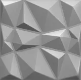 panele-scienne-szare-kasetony-3d-diament-2m2-material-tworzywo-sztuczne