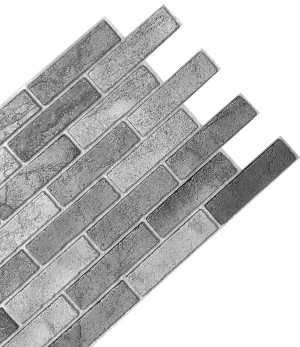 panele-scienne-dekoracyjna-szara-cegla-3d-pcv93