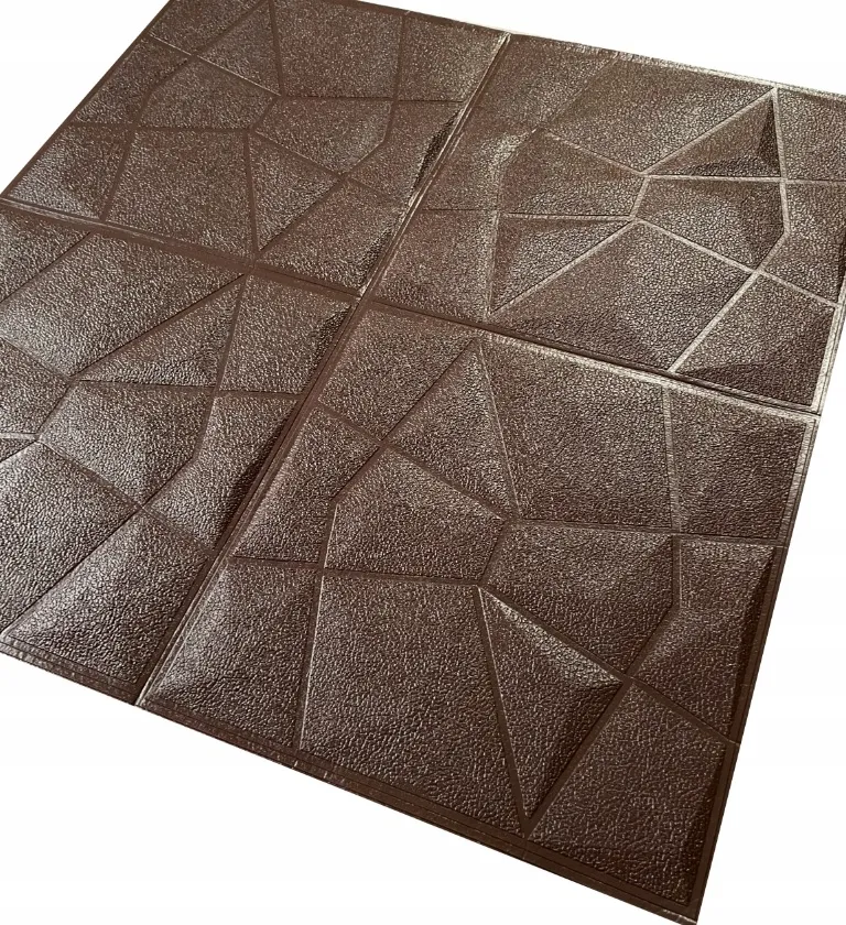 samoprzylepny-panel-scienny-3d-diament-brazowy