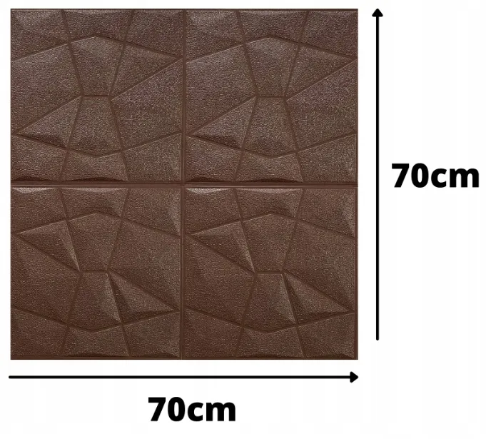 samoprzylepny-panel-scienny-3d-diament-brazowy