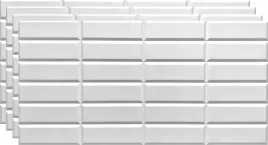 mozaika-panele-scienne-3d-pcv-grey-seam-biale-4x