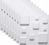 panele-scienne-kasetony-cube-3d-kwadrat-2m2