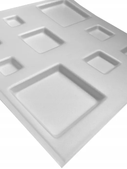 panele-scienne-kasetony-cube-3d-kwadrat-2m2-stan-nowy