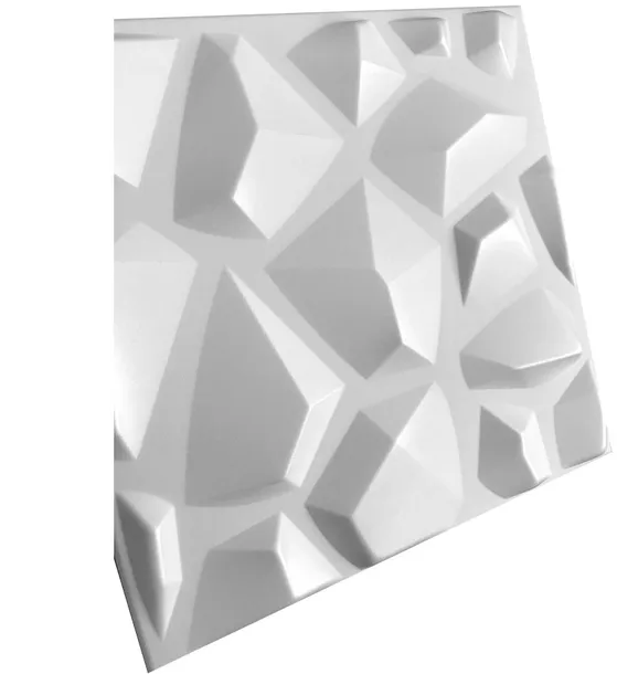 panele-scienne-biale-kasetony-3d-mars-zestaw-2m2-struktura-efekt-3d