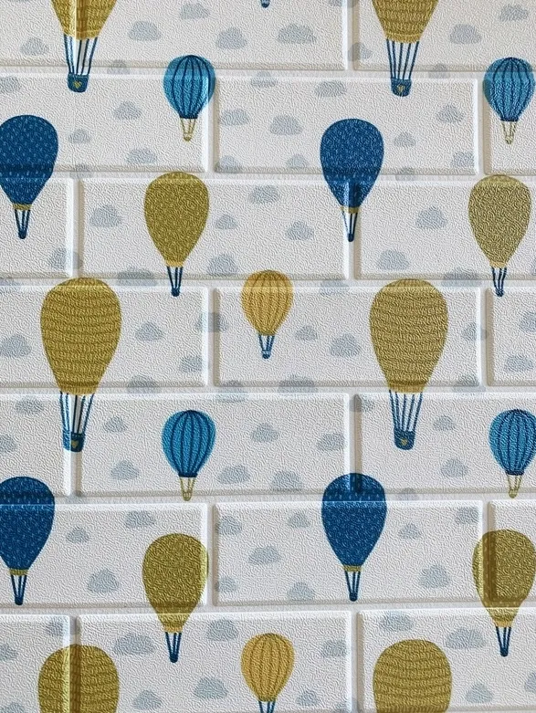 samoprzylepny-panel-3d-dekoracja-niebieski-balon-stan-nowy