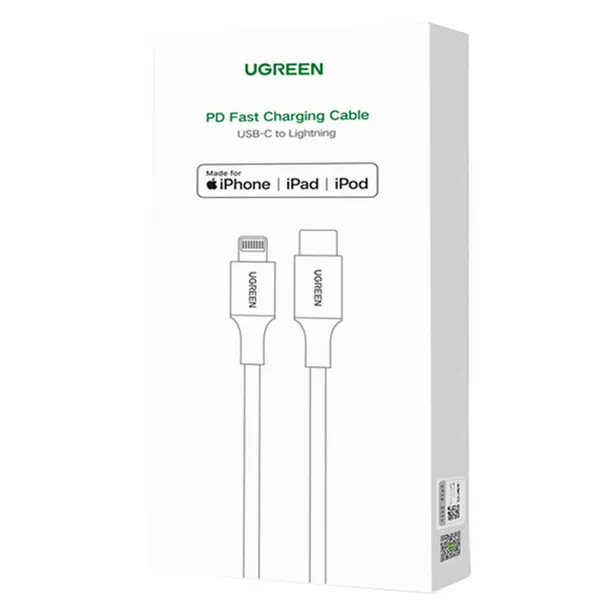 kabel-lightning-do-usb-c-ugreen-3a-us171-2m-bialy-stan-nowy