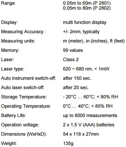 dalmierz-laserowy-do-40m-peaktech-2800a-stan-nowy
