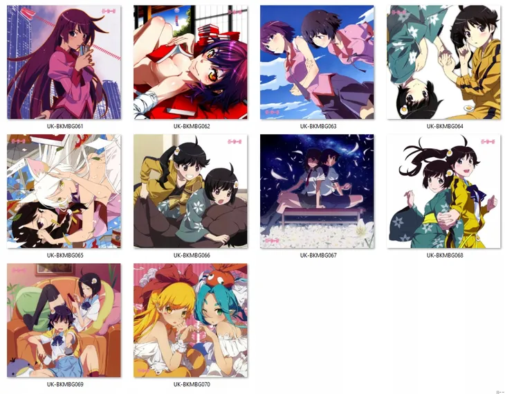 poduszka-monogatari-bakemonogatari-duzy-wybor-stan-nowy