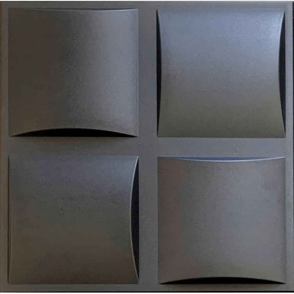panele-scienne-czarne-kasetony-3d-pillow-pled-2m2