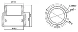uchwyt-pfa110-dahua-stan-nowy