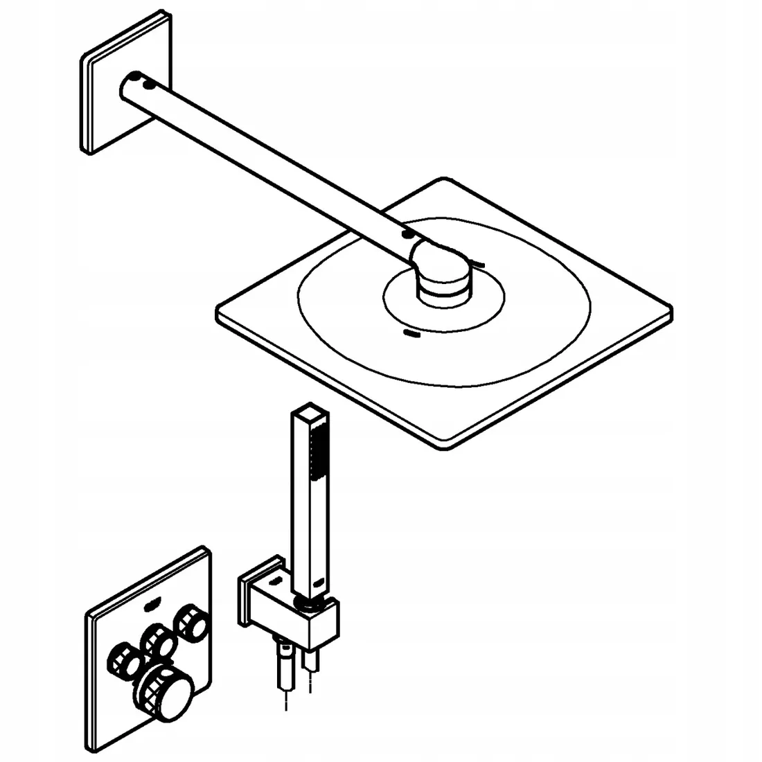 system-podtynkowy-grohe-grotherm-smartcontrol-stan-nowy