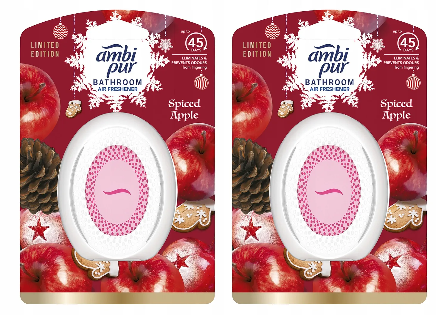 Ambi Pur Bathroom Spiced Apple - Bathroom Air Freshener 'Spicy Apple