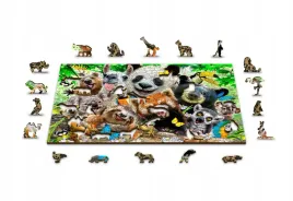 drewniane-puzzle-z-figurkami-wesole-selfie-misie