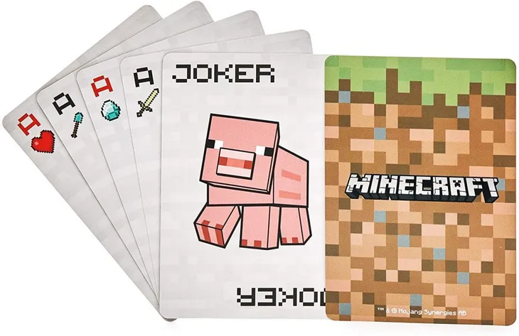 karty-do-gry-minecraft-stan-nowy