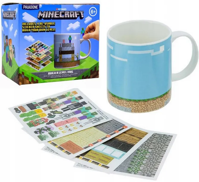 kubek-minecraft-naklejki-stan-nowy