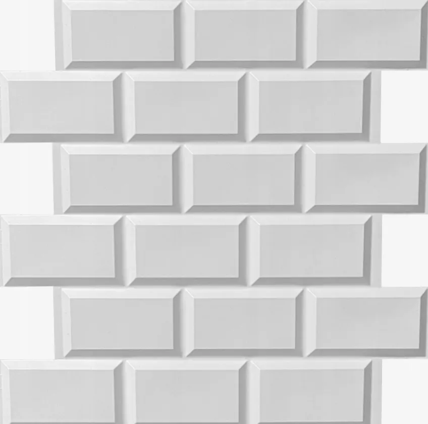 panel-scienny-samoprzylepny-biale-kafle-3d-pcvs06-stan-nowy