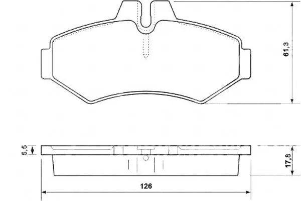 klocki-hamulcowe-vw-db-sprinter-96-tyl-a-b-s-stan-nowy