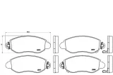 klocki-hamulcowe-ford-transit-00-brembo-stan-nowy