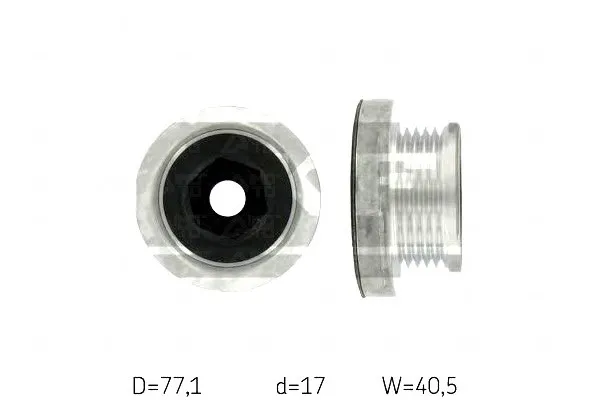 kolo-pasowe-alternatora-renault-skf-stan-nowy
