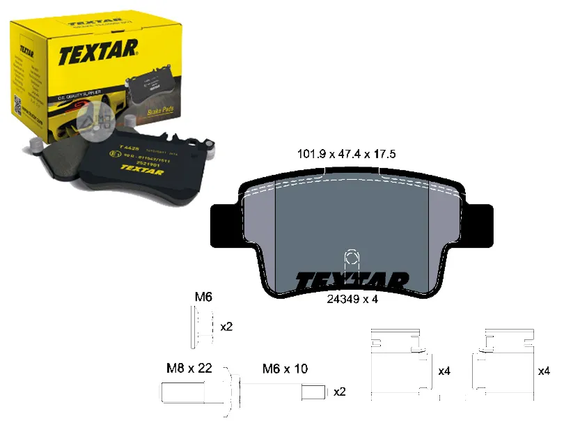 klocki-hamulcowe-opel-tyl-corsa-d-textar