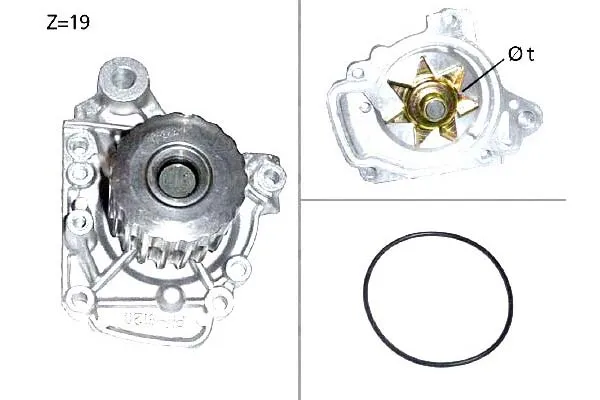 pompa-wody-honda-civic-valeo-stan-nowy