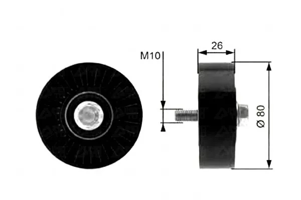 rolka-prowadzaca-pasek-bmw-1-e81-1-e82-1-e87-stan-nowy