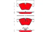 klocki-hamulcowe-bmw-przod-e87-05-trw-stan-nowy