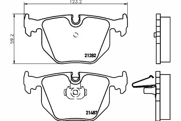 klocki-hamulcowe-tyl-bmw-3-e46-5-e39-7-e38-x-stan-nowy