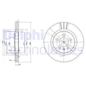 tarcza-hamulcowa-delphi-bg2713