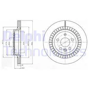 tarcza-hamulcowa-tyl-delphi-bg4270